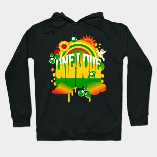 One Love Rasta Hoodie